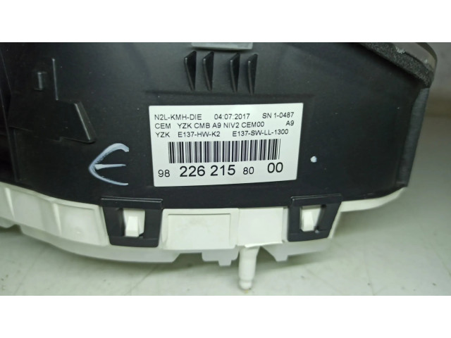 Přístrojová deska  Peugeot 208  982262158000  