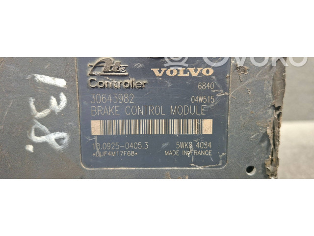 Блок АБС 30643982, 10092504053   Volvo  XC70  2005 - 2007 года
