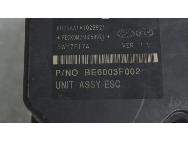 Блок управления АБС BE6003F002   KIA Picanto