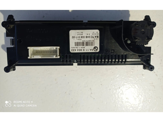 Блок управления климат-контролем 64116954433, 64116954433   Mini One  Cooper R50  53