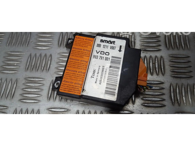 Блок подушек безопасности 993791001, 0001211V007   Smart ForTwo I