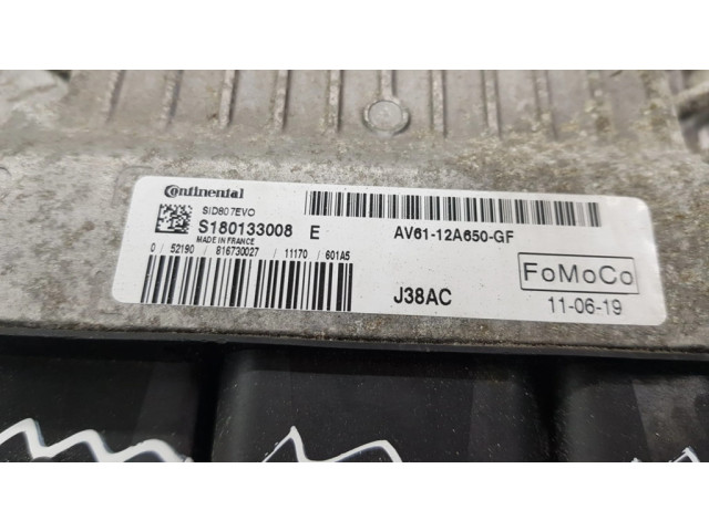 Řídící jednotka AV6112A650GF, S180133008E   Ford Grand C-MAX 2012