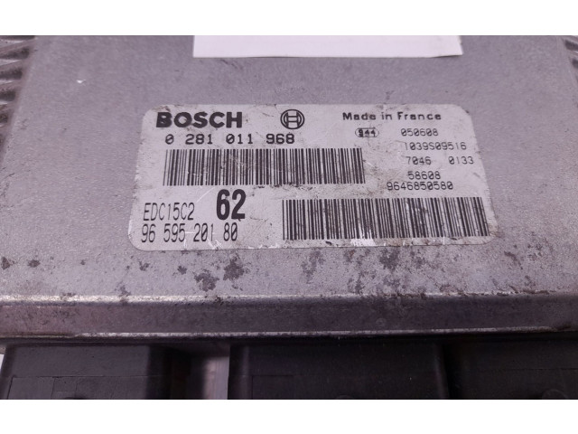 Řídící jednotka Bosch, 0281011968   Peugeot 807 2005