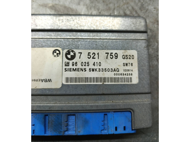 Блок управления коробкой передач 7521759   BMW 3 E46