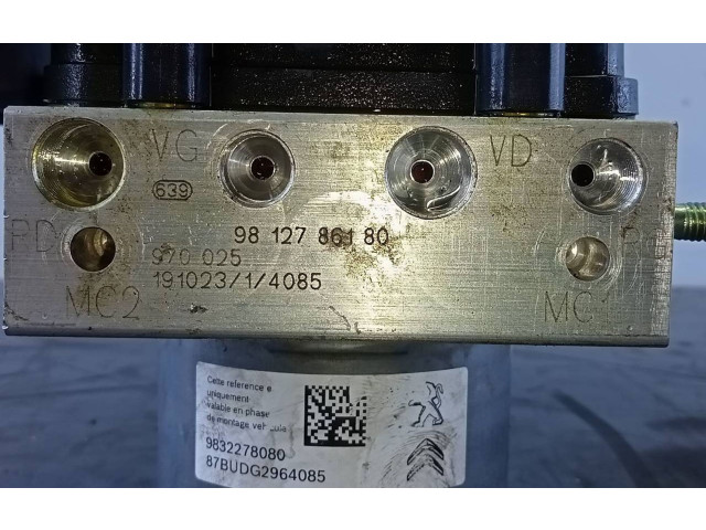 Jednotka ABS 9832278080, 2265106539   Peugeot 3008 II 2019