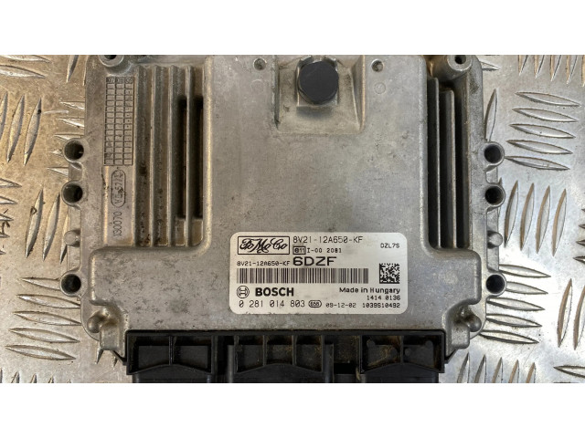 Блок управления двигателя 8V2112A650KF, 0281014803   Ford Fiesta