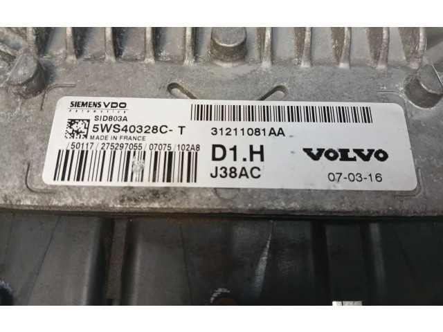 Блок управления двигателя 5WS40328CT, J38AC   Volvo C30