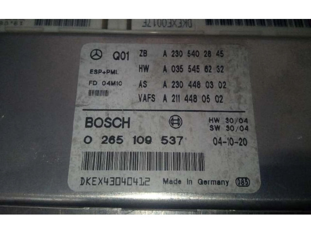 Блок управления АБС A2305402845   Mercedes-Benz CLS C219