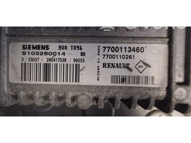 Блок управления коробкой передач 7700113460, NICHTZUTREFFEND   Renault Megane I