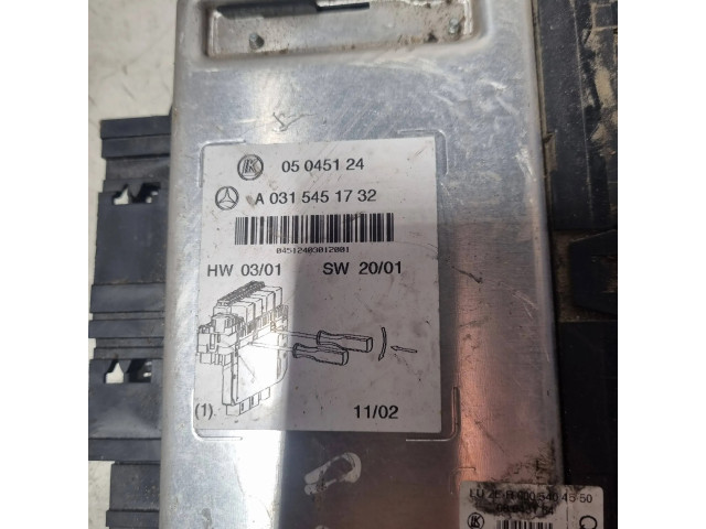 Блок комфорта A0315451732, 05045124   Mercedes-Benz S W220   