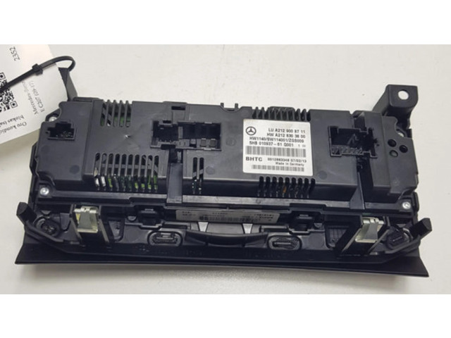 Блок управления климат-контролем A2129008711, A2128303800   Mercedes-Benz E C207 W207