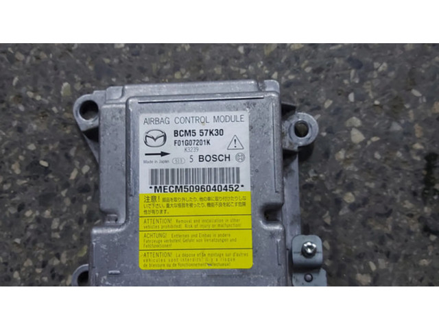 Блок подушек безопасности F01G07201K, MECM5096040452   Mazda 3 II