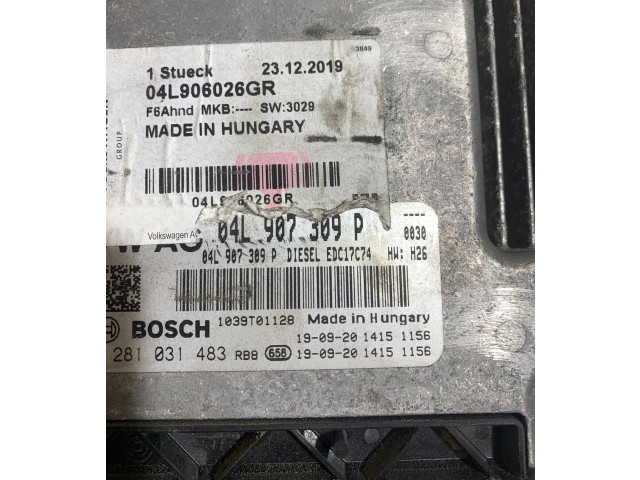 Řídící jednotka 04L907309P, 04L906026GR   Volkswagen Touran III 2017