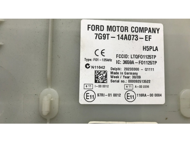 Блок предохранителей  7G9T14A073EF   Ford Mondeo MK IV    