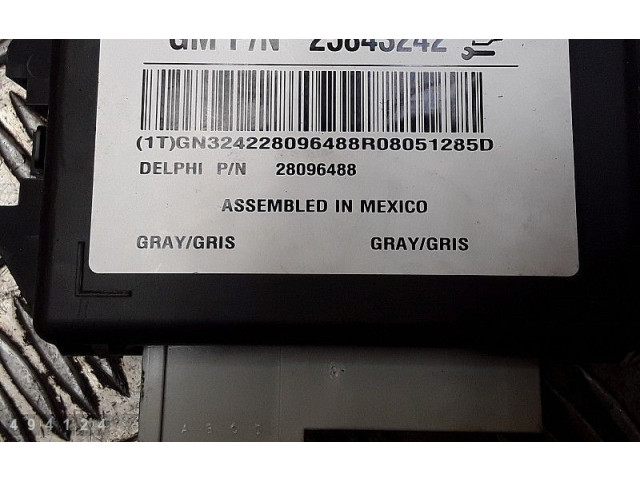 Блок управления двигателя 25843242, 28096488   Chevrolet Captiva