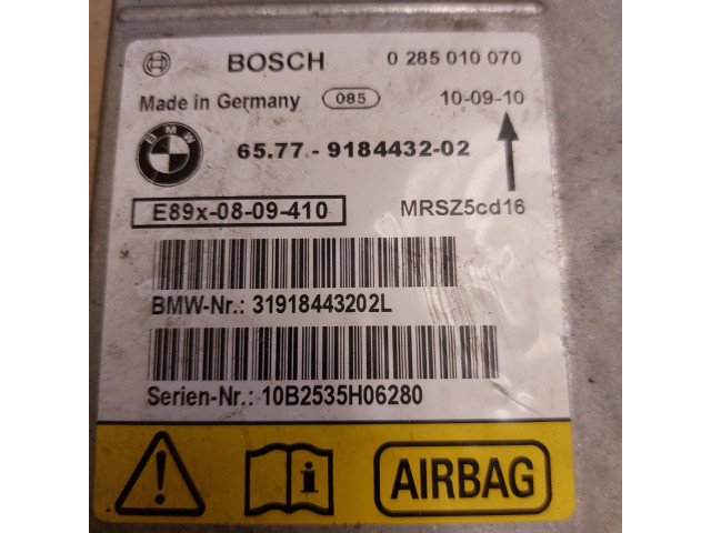 Блок подушек безопасности 9184432, 31918443202L   BMW 3 E92 E93