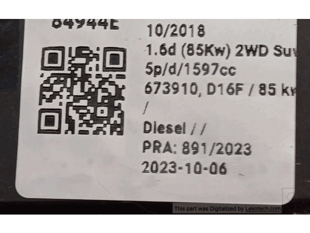 Jednotka ABS 4892035012   SsangYong Tivoli 2015