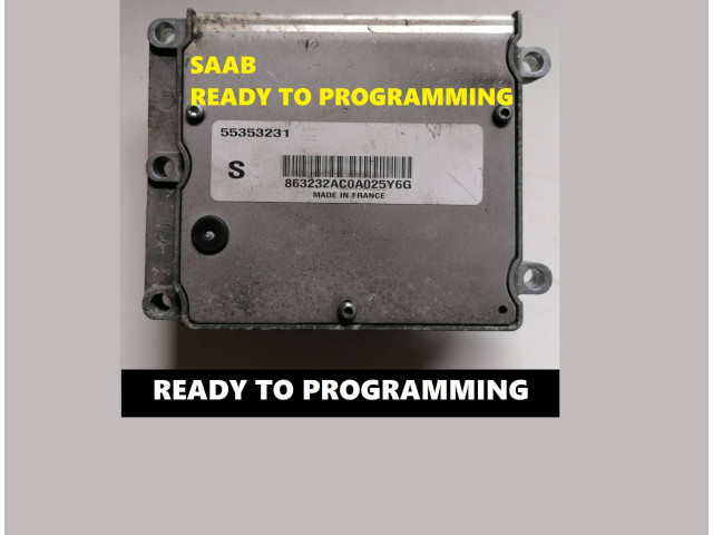 Блок управления двигателем Блок управления 55353231S, 55353231   Saab 9-3 Ver2