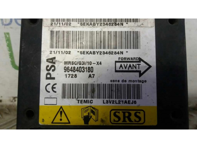 Блок подушек безопасности 9648403180, 5EKABY2346284N   Citroen C5