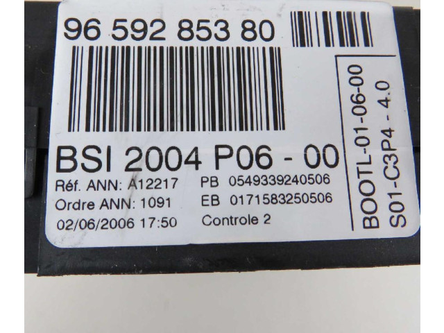   Pojistková skříňka 9659285380, Valeo   Citroen C2 2003