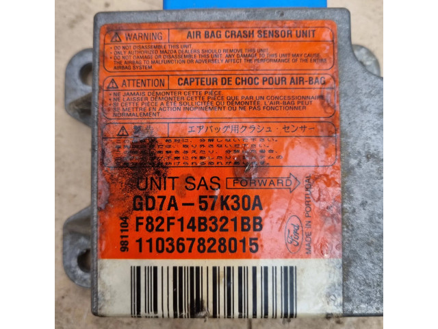 Блок подушек безопасности GD7A57K30A, F82F14B321BB   Mazda 626