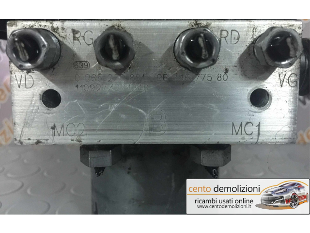 Jednotka ABS 0265230881, 0265230881   Peugeot 5008 2012