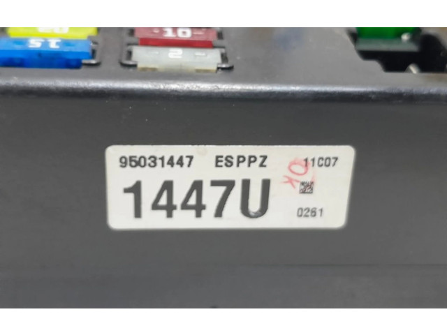   Pojistková skříňka 95031447, 165009   Chevrolet Captiva 2011