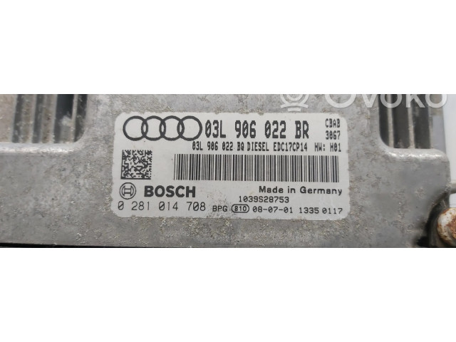 Блок управления двигателя 03L906022BR   Audi A3 S3 8P