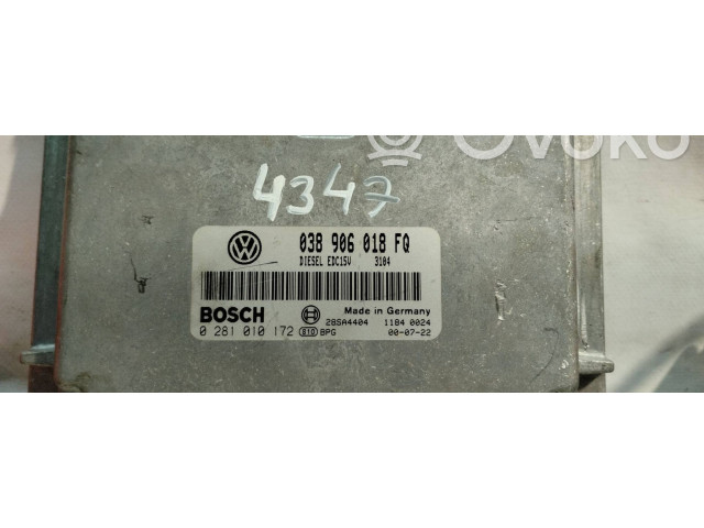 Řídící jednotka 038906018FQ, 038906018FQ   Volkswagen Passat Alltrack 2000