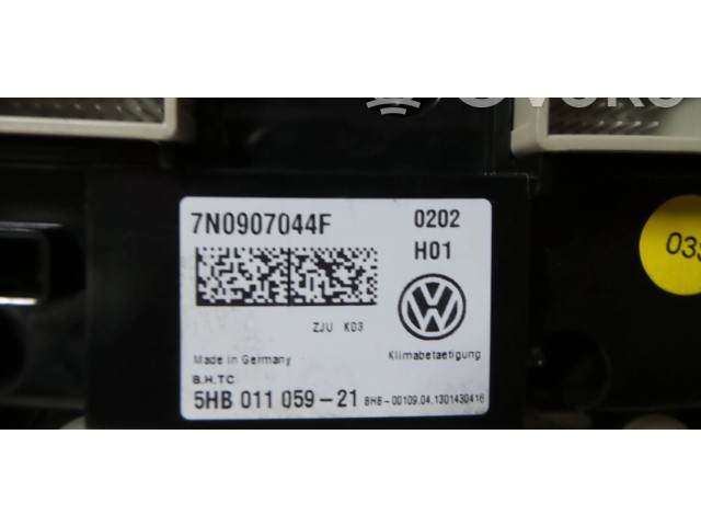 Блок управления климат-контролем 7N0907044F   Volkswagen Sharan