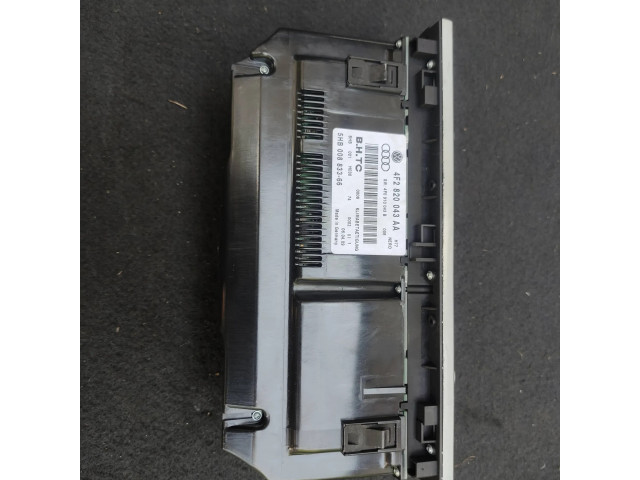 Блок управления климат-контролем 4F2820043AA, 4F0910043B   Audi A6 S6 C6 4F