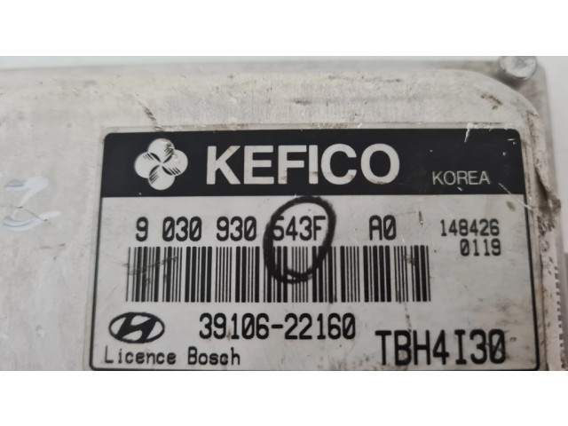Řídící jednotka 9030930543F, 3910622160   Hyundai Getz 2004