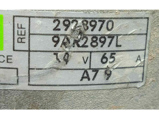 Генератор 2928970, VALEO-65AH   Volkswagen Polo II 86C 2F      