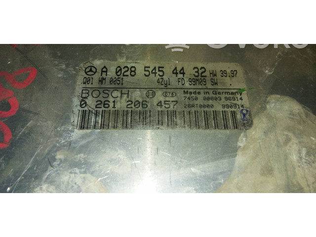 Блок управления двигателя A0285454432, 26RT0000   Mercedes-Benz CLK A208 C208
