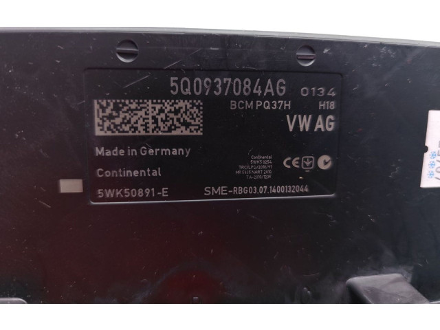 Блок комфорта 5Q0937084AG, 5WK50891   Audi A3 S3 8V   
