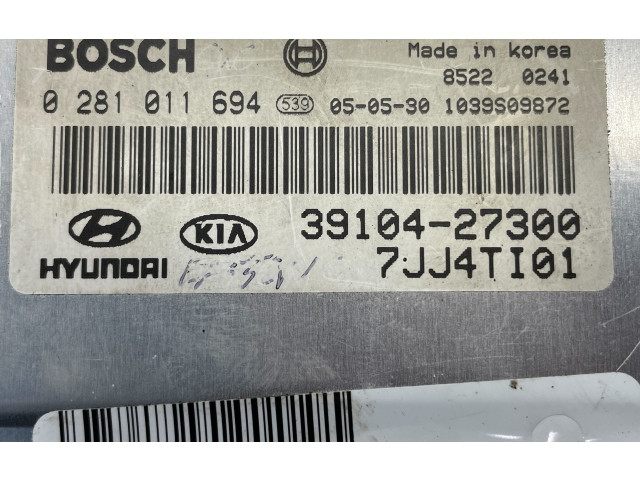 Řídící jednotka 3910427300, 7JJ4TI01   Hyundai Tucson JM 2005