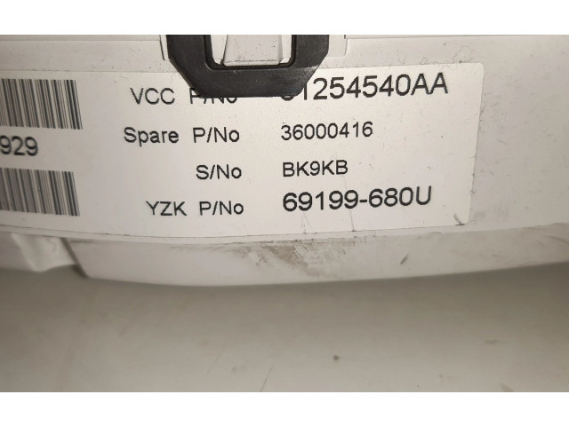 Přístrojová deska  Volvo XC70 2009 36000416  