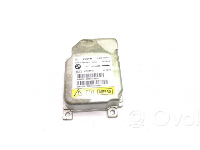 Блок подушек безопасности 0285001681, 65776933238   BMW 3 E46