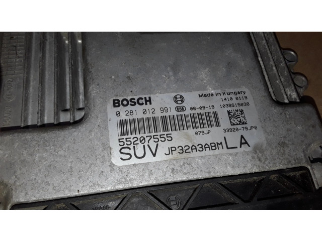 Блок управления двигателя 55207555, 0281012991   Suzuki SX4