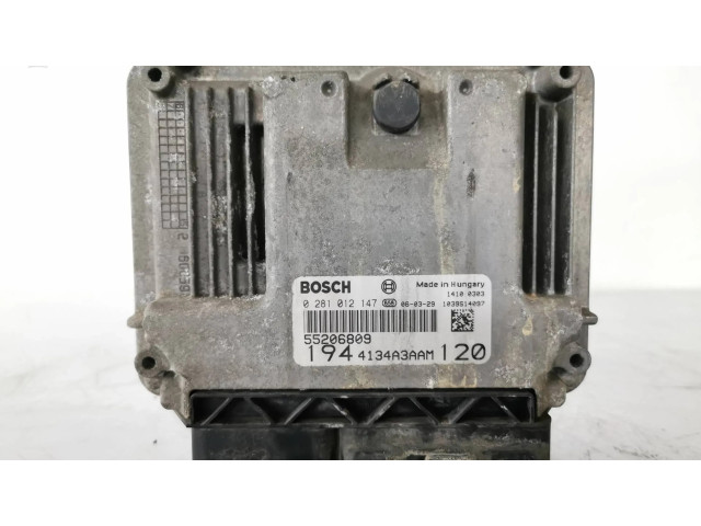 Řídící jednotka 55206809, 0281012147   Fiat Croma 2005