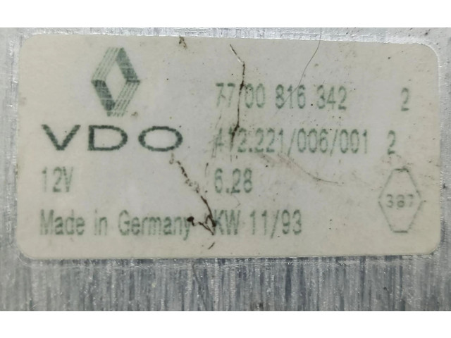 Řídící jednotka 7700816342   Renault Safrane 