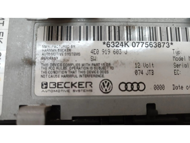 Дисплей    4E0919603J, 4E0919603   Audi A8 S8 D3 4E