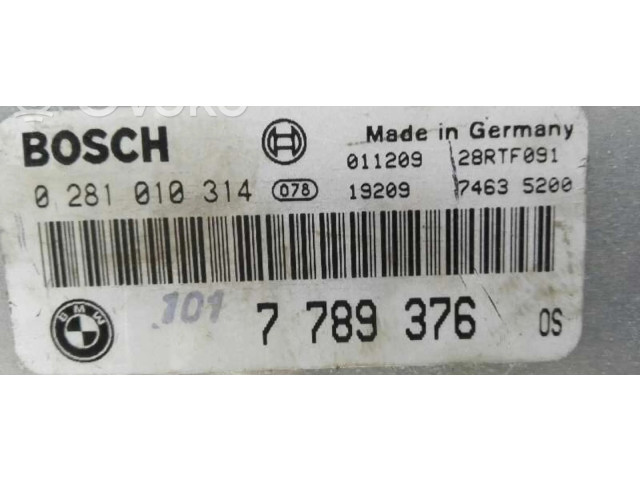 Řídící jednotka 7789376, 1834   BMW X5 E53 2000
