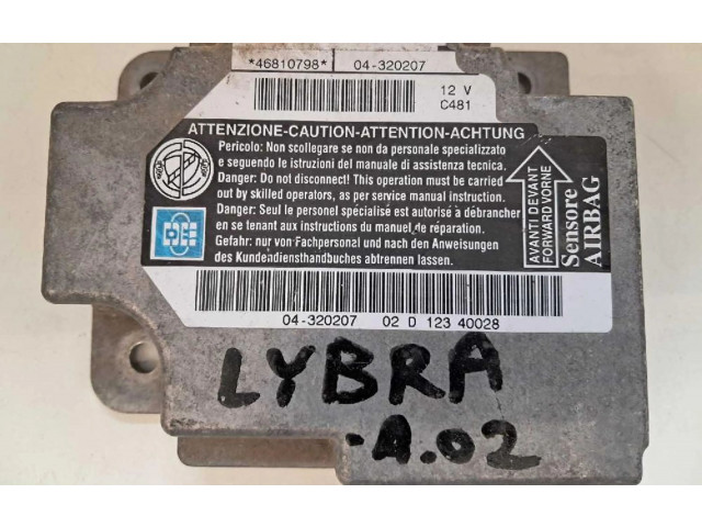 Блок подушек безопасности 46810798   Lancia Lybra