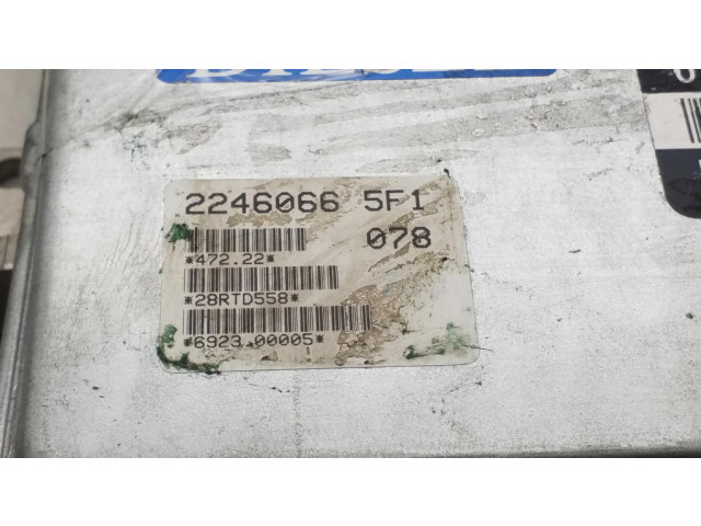 Řídící jednotka 2245908, 0281001299   BMW 5 E34 1993