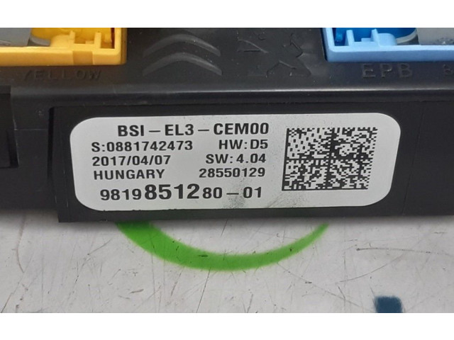 Řídící jednotka 1629042180, 1629087180   Opel Crossland X 2017