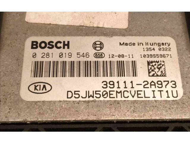 Řídící jednotka 391112A973   KIA Ceed 2013