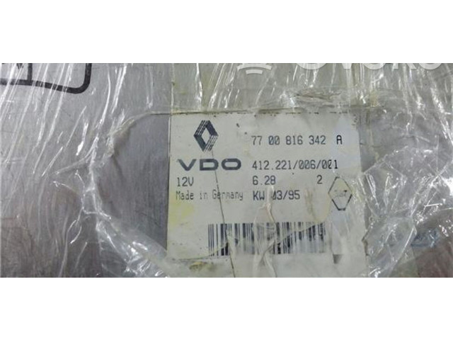 Блок управления 7700816342A, 412221006001   Renault Safrane