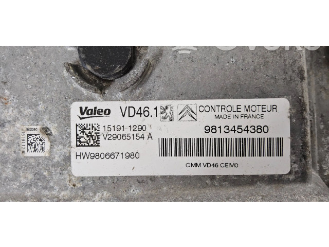 Řídící jednotka 9813454380, 151911290   Peugeot 308 2016