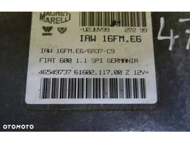 Řídící jednotka IAW16FME6   Fiat Seicento/600 2003